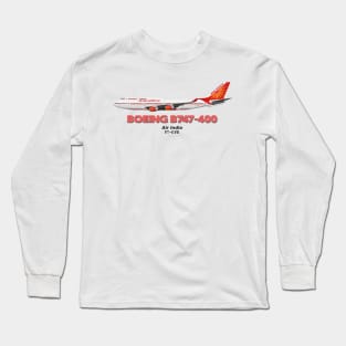 Boeing B747-400 - Air India Long Sleeve T-Shirt